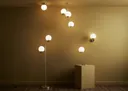 Baldaz Brushed Brass effect Pendant ceiling light, (Dia)160mm