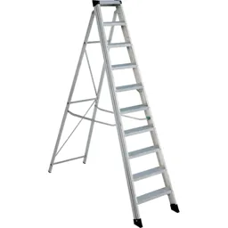 Zarges Trade Swingback Step Ladder - 10