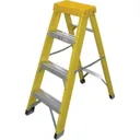 Zarges Fibreglass Swingback Step Ladder - 4