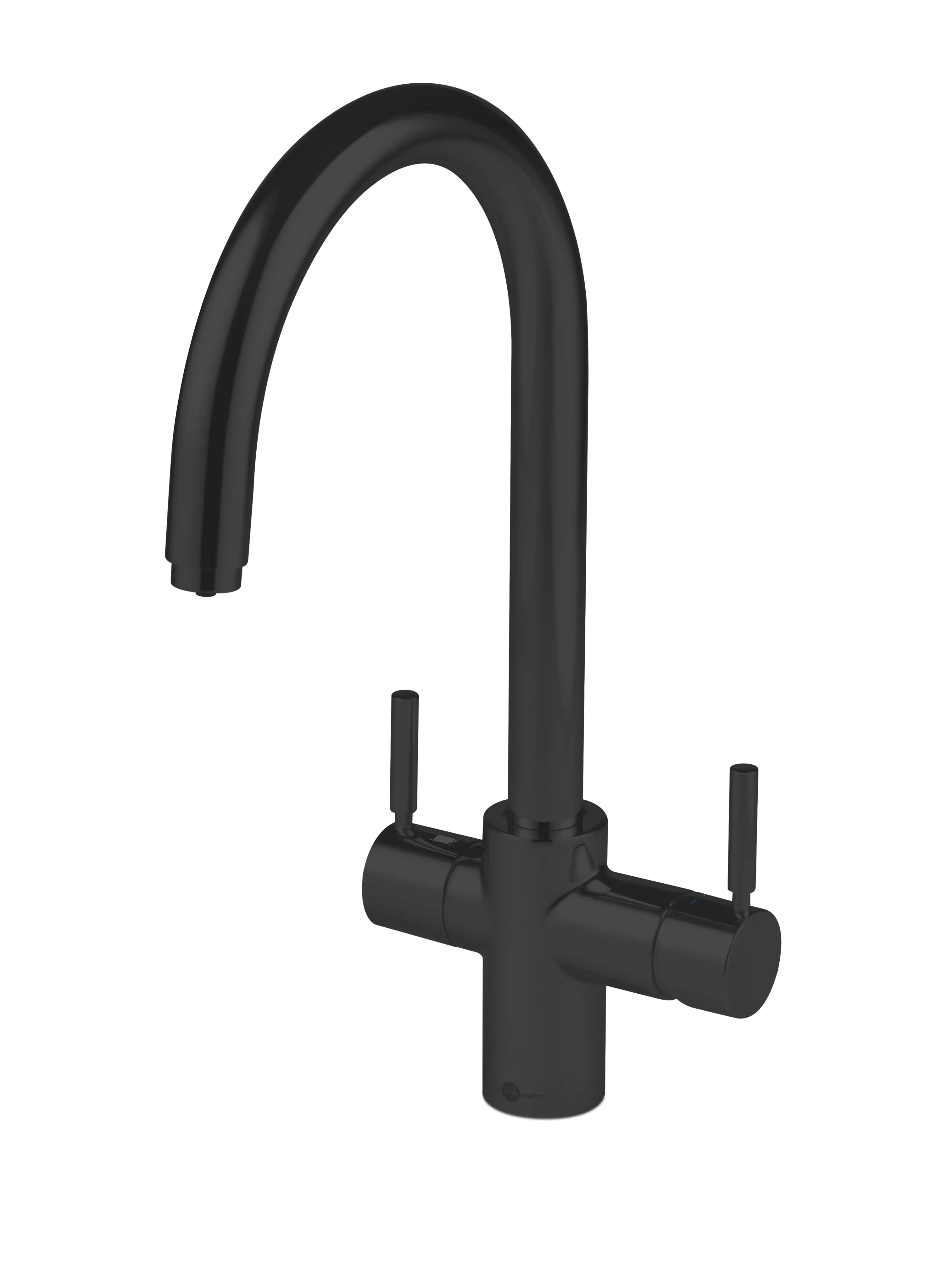 Insinkerator 3-in-1 Boiling Water Tap - Curved Black