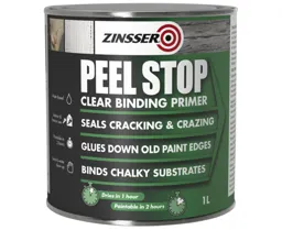Zinsser Peel stop Clear Binding primer, 1L