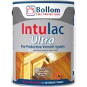 Bollom Intulac Ultra Base Coat Intumescent Fire Paint For Timber - Clear, 5l