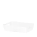 Studio 4.01 White Plastic Nestable Storage basket (H)60mm (W)170mm