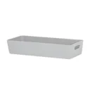 Studio 10.01 Grey Plastic Nestable Storage basket (H)60mm (W)125mm