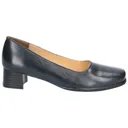 Amblers Walford Ladies Shoes Wide Fit Court - Navy, Size 5