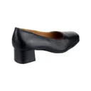 Amblers Walford Ladies Shoes Leather Court - Black, Size 3