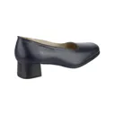 Amblers Walford Ladies Shoes Leather Court - Navy, Size 4