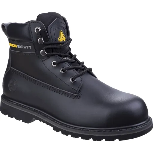 Amblers Mens Safety FS9 Goodyear Welted Safety Boots - Black, Size 13