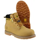 Amblers Mens Safety FS7 Goodyear Welted Safety Boots - Honey, Size 13