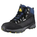 Amblers Mens Safety FS161 Waterproof Hiker Safety Boots - Black, Size 14