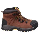 Amblers Mens Safety FS39 Waterproof Safety Boots - Brown, Size 7