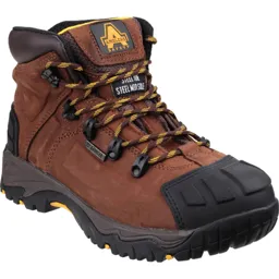Amblers Mens Safety FS39 Waterproof Safety Boots - Brown, Size 9