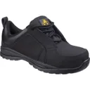 Amblers Safety FS59C Metal Free Lace Up Safety Trainer - Black, Size 6