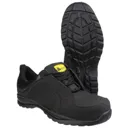 Amblers Safety FS59C Metal Free Lace Up Safety Trainer - Black, Size 8
