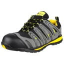 Amblers Safety FS42C Metal Free Lace Up Safety Trainer - Black, Size 8