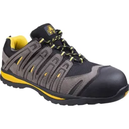 Amblers Safety FS42C Metal Free Lace Up Safety Trainer - Black, Size 10