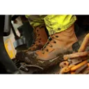 Amblers Mens Safety FS998 Waterproof Safety Boots - Honey, Size 6