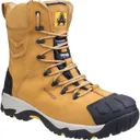 Amblers Mens Safety FS998 Waterproof Safety Boots - Honey, Size 7