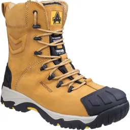 Amblers Mens Safety FS998 Waterproof Safety Boots - Honey, Size 12