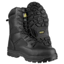 Amblers Mens Safety FS009C Water Resistant Hi-Leg Safety Boots - Black, Size 8