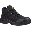 Amblers Mens Safety FS151 Vegan Friendly Safety Boots - Black, Size 6