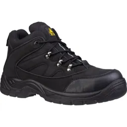 Amblers Mens Safety FS151 Vegan Friendly Safety Boots - Black, Size 7