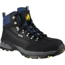 Amblers Mens Safety FS161 Waterproof Hiker Safety Boots - Black, Size 6
