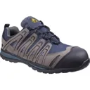 Amblers Safety FS34C Metal Free Lightweight Lace Up Safety Trainer - Blue, Size 9