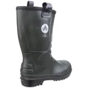 Amblers Mens Safety FS97 PVC Rigger Boots - Green, Size 5