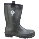 Amblers Mens Safety FS97 PVC Rigger Boots - Green, Size 6