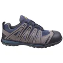 Amblers Safety FS34C Metal Free Lightweight Lace Up Safety Trainer - Blue, Size 5
