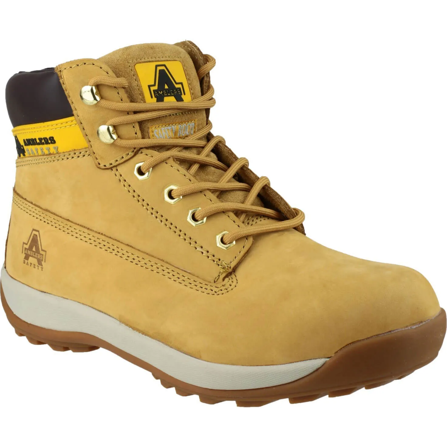 Amblers Mens Safety FS102 Safety Boots - Honey, Size 12