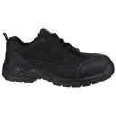 Amblers Safety FS214 Vegan Friendly Safety Shoes - Black, Size 6