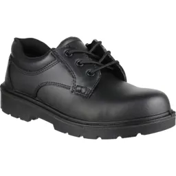 Amblers Safety FS38C Metal Free Composite Gibson Lace Safety Shoe - Black, Size 3