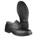 Amblers Safety FS62 Waterproof Lace Up Gibson Safety Shoe - Black, Size 8