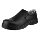 Amblers Safety FS661 Metal Free Lightweight Slip On Safety Shoe - Black, Size 3