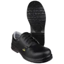 Amblers Safety FS662 Metal Free Water Resistant Lace Up Safety Shoe - Black, Size 5