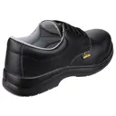 Amblers Safety FS662 Metal Free Water Resistant Lace Up Safety Shoe - Black, Size 6