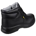 Amblers Mens Safety FS663 Metal-Free Water-Resistant Safety Boots - Black, Size 4