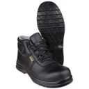 Amblers Mens Safety FS663 Metal-Free Water-Resistant Safety Boots - Black, Size 4