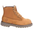 Amblers Ladies Safety FS103 Goodyear Welted Safety Boots - Honey, Size 8