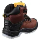 Amblers Mens Safety FS197 Shock Absorbing Waterproof Safety Boots - Brown, Size 6