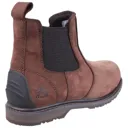 Amblers Mens Safety As148 Sperrin Lightweight Waterproof Pull On Dealer Safety Boots - Brown, Size 8