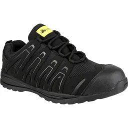 Amblers Safety FS40C Safety Trainers - Black, Size 6.5