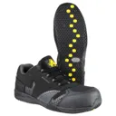 Amblers Safety FS29C Waterproof Metal Free Non Leather Safety Trainer - Black, Size 10.5