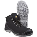 Amblers Mens Safety As252 Lightweight Water Resistant Leather Safety Boots - Black, Size 5