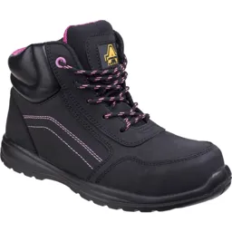 Amblers Mens Safety AS601 Lydia Composite Safety Boots - Black, Size 8