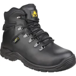 Amblers Mens Safety As335 Poron Xrd Internal Metatarsal Safety Boots - Black, Size 6