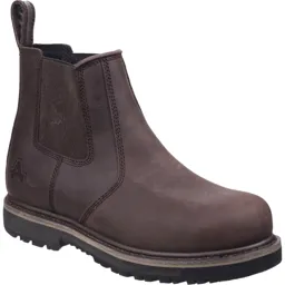 Amblers Mens Safety As231 Dealer Boots - Brown, Size 12
