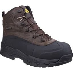 Amblers Safety FS430 Orca Safety Boot - Brown, Size 4